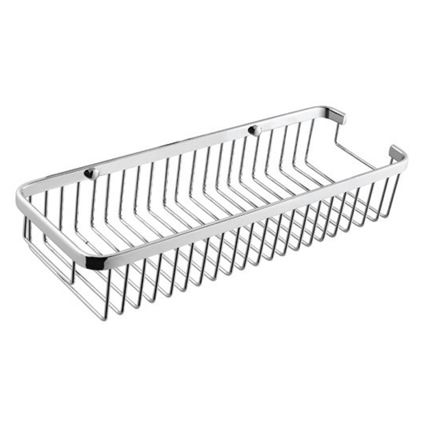 רשת מלבנית רויאל 36 ס"מ - ניקל מבריק