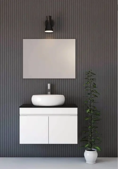 ארון אמבטיה תלוי דלתות