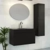 ארון אמבטיה תלוי שחור