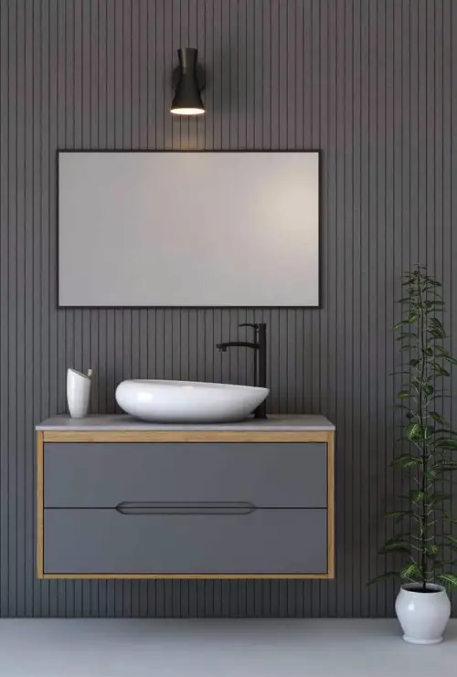 ארון אמבטיה שיש