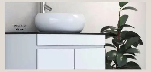 ארון אמבטיה תלוי דלתות