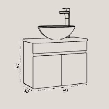 ארון אמבטיה קטן