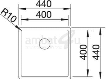 כיור מטבח אנדאנו 400 IF – תמונה 3