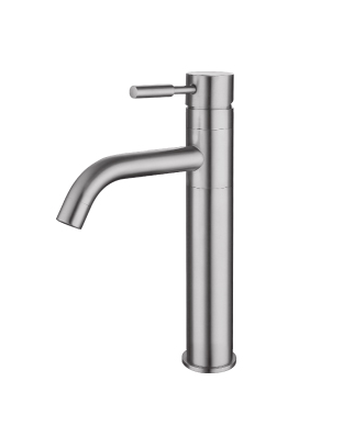 ברז רחצה נמוך ניקל מט