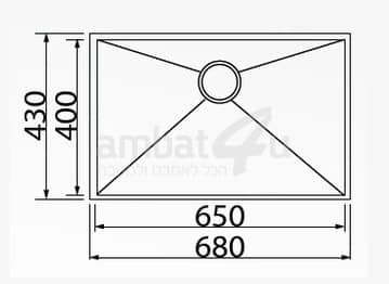 כיור נירוסטה
