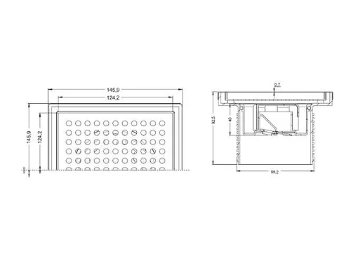 תעלת ניקוז ELIT 15X15 – תמונה 3