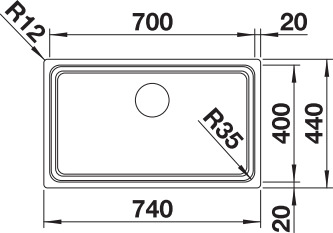 כיור מטבח אנדאנו 700 IF – תמונה 3