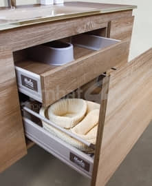 ארון אמבטיה תלוי "בולוניה" 100-120 ס"מ – תמונה 4