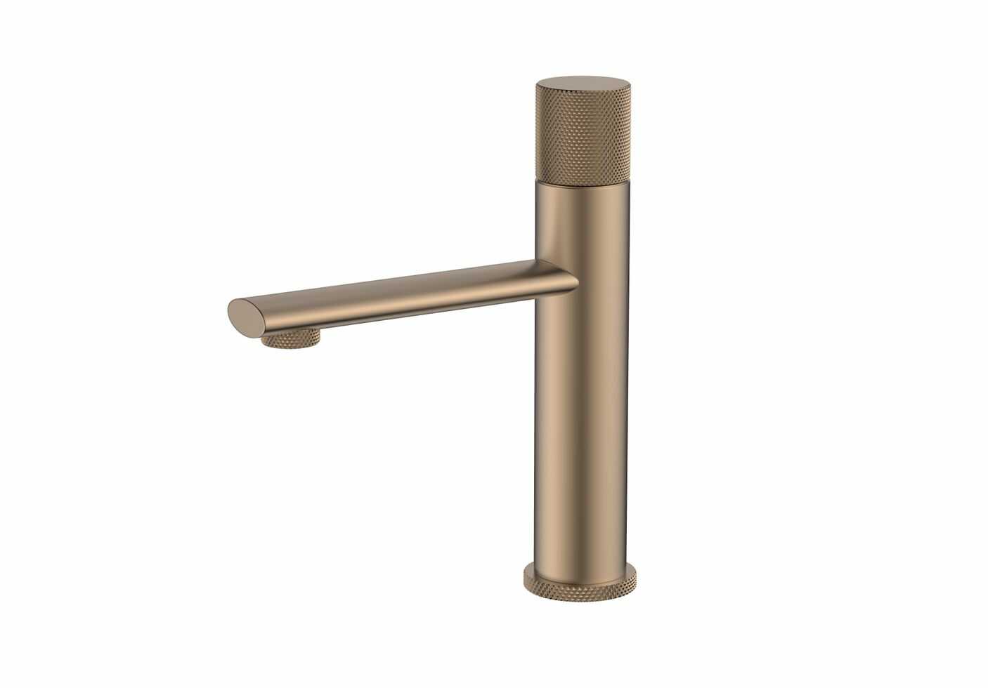 ברז פרח קצר קבוע רוז גולד