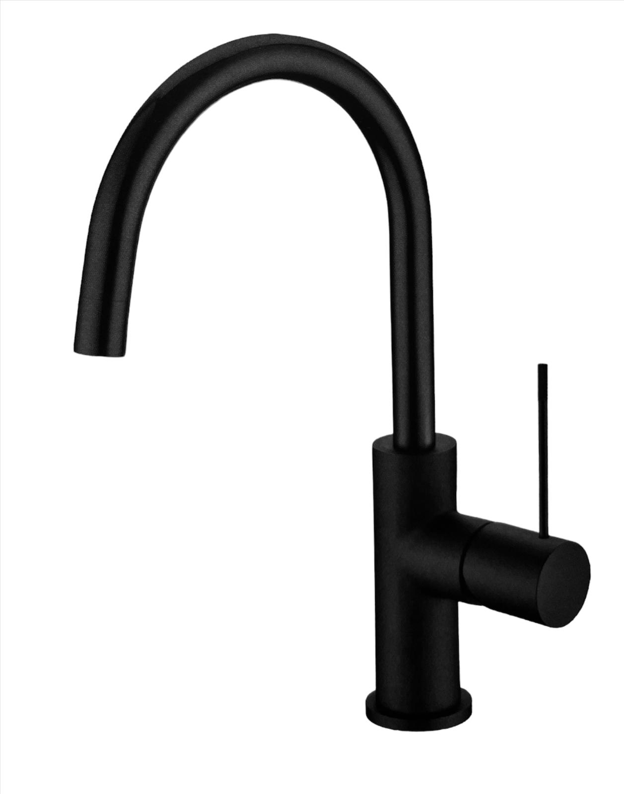 ברז שחור מט