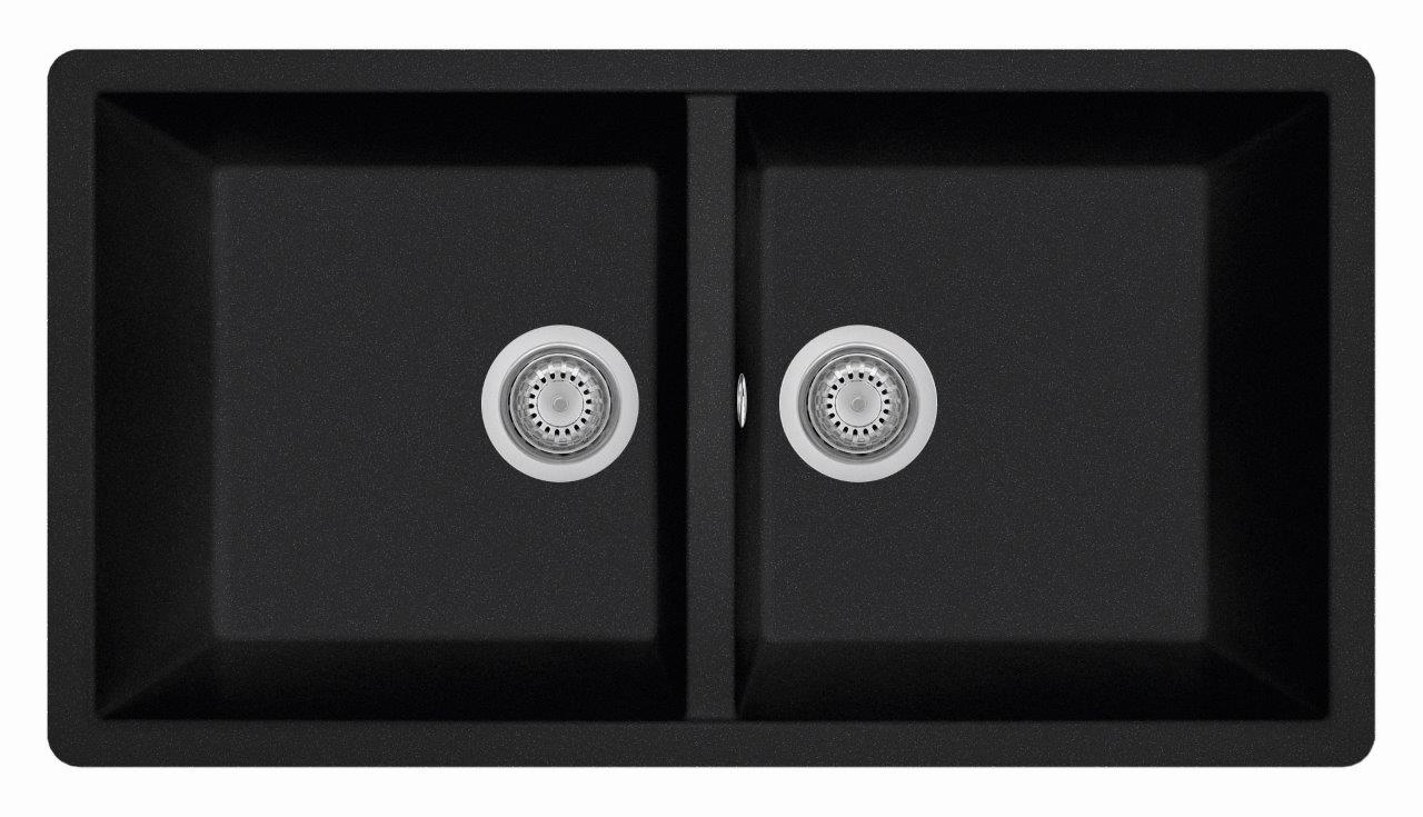 כיור מטבח הרמוני כפול 85 PLADOS