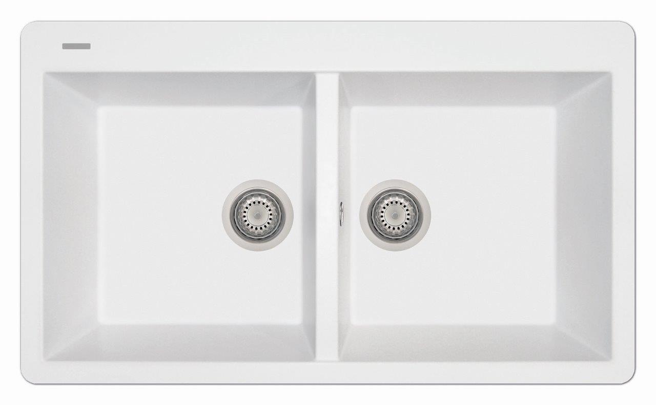 כיור מטבח הרמוני כפול 85 PLADOS – תמונה 2