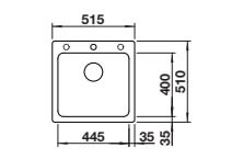 כיור בלנקו נאיה NAYA 5 – תמונה 6