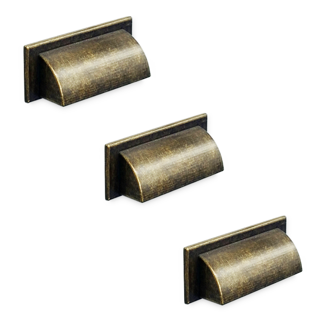 ידית לארון דגם 9083 ברונזה – תמונה 2