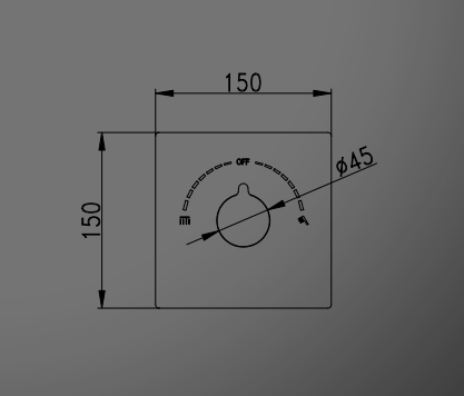 אינטרפוץ 4 דרך מרובע 1704 רוז גולד