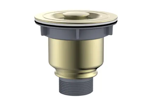 ונטיל לכיור מטבח זהב מט