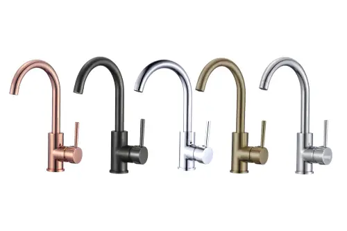 ברז פרח קצר ידית סטיק בגוונים שונים