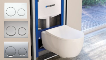 ניאגרה סמויה גיבריט כולל אסלה תלויה כולל לחצן לבחירה