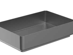 כיור נירוסטה מלבני 34/52 גרפיט