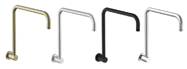 זרוע 360 מסתובבת - יציאה מהקיר בגוונים שונים