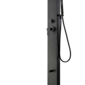 מערכת רחצה לגינה שחור מט 5016