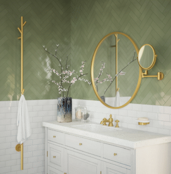 מייבש מגבות דלונגי DELONGHI עָנָָףָ זהב/ניקל מוברש